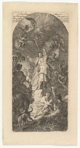 Der heilige Jakobus der Ältere predigt, ca. 1764 von Martin Johann Schmidt