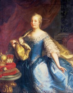 Porträt der Kaiserin Maria Theresia von Österreich