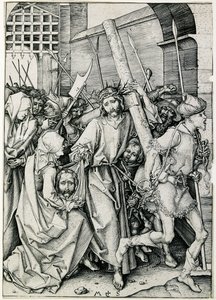 Christus trägt das Kreuz, spätes 15. Jahrhundert