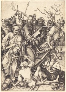 Der Verrat und die Gefangennahme Christi von Martin Schongauer