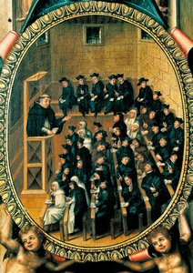 Vorlesung an der Universität Salamanca von Martin de Cervera