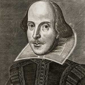 Porträt von William Shakespeare von Martin Droeshout