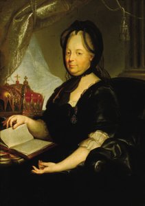 Katharina II. in Trauer