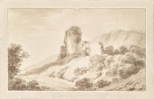Landschaft mit Ruine von Martin von Molitor