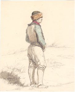 Der Fischer Lars Gayhede in Skagen von Martinus Rørbye