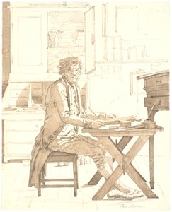 Der Schreiber Jens Melsen von Martinus Rørbye