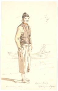 Anders Kruse. Fischer in Skagen von Martinus Rørbye