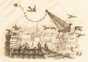 Illustration zu "Fünfzig Fabeln für Kinder" von Hey von Martinus Rørbye