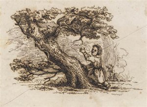 Illustration zu "Halvhundrede Fabler for Børn" von Hey von Martinus Rørbye