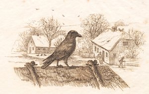 Illustration zu "Halvhundrede Fabler for Børn" von Hey von Martinus Rørbye