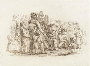 Illustration zu "Halvhundrede Fabler for Børn" von Hey von Martinus Rørbye