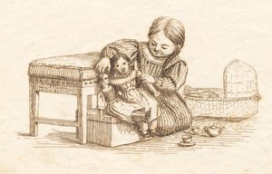 Illustration zu "Halvhundrede Fabler for Børn" von Hey von Martinus Rørbye