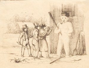 Illustration zu "Halvhundrede Fabler for Børn" von Hey von Martinus Rørbye