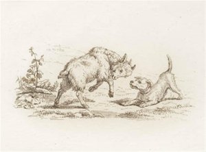 Illustration zu "Halvhundrede Fabler for Børn" von Hey von Martinus Rørbye