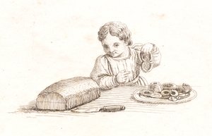 Illustration zu "Halvhundrede Fabler for Børn" von Hey von Martinus Rørbye