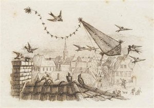 Illustration zu "Halvhundrede Fabler for Børn" von Hey von Martinus Rørbye