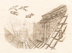 Illustration zu "Halvhundrede Fabler for Børn" von Hey von Martinus Rørbye