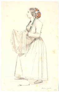 Italienerin von Martinus Rørbye