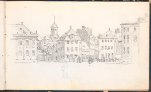Partie vom Kgs. Nytorv von Martinus Rørbye