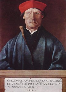 Porträt des Brixener Domherrn Gregor Angrer