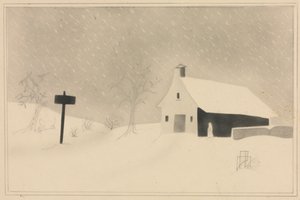 Schneesturm in Vermont