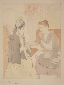 Nachmittägliche Teegesellschaft von Mary Cassatt