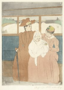 Im Omnibus von Mary Cassatt