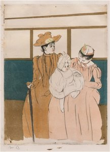 Im Omnibus von Mary Cassatt
