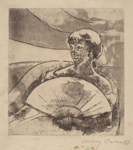 In der Opernloge Nr. 3, ca. 1880 von Mary Cassatt