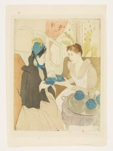 Der Nachmittagstee von Mary Cassatt