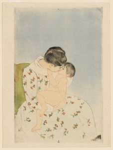 Kuss der Mutter von Mary Cassatt
