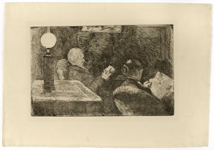 Herr und Frau Cassatt beim Lesen
