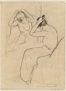 Die Frisur von Mary Cassatt