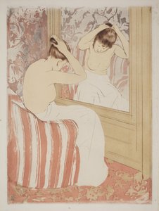 Die Frisur von Mary Cassatt