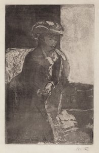 Die Ecke des Sofas Nr. 3, ca. 1879