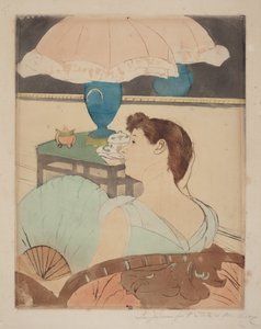 Die Lampe von Mary Cassatt
