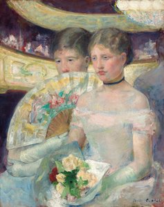 Die Loge, ca. 1878-1880 von Mary Cassatt