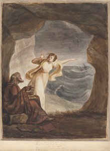 Prospero und Miranda von Mary Hoare