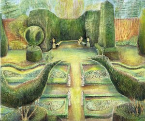 Der Lange Garten, Cliveden, Vögel, 2002