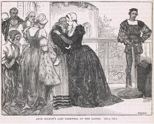 Anne Boleyns letzter Abschied von ihren Damen von Mary L. Gow