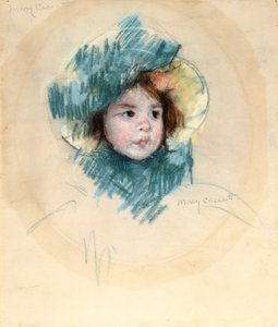 Kopf von Margot von Mary Stevenson Cassatt