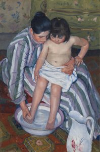 Das Bad des Kindes von Mary Stevenson Cassatt