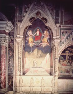 Das Jüngste Gericht aus der Bardi di Vernio Kapelle von Maso di Banco Giottino