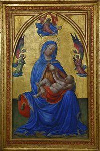 Maria mit Kind, ca. 1435 von Tommaso Masolino da Panicale