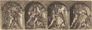 Die verschiedenen Porträts und Figuren III von Master AD