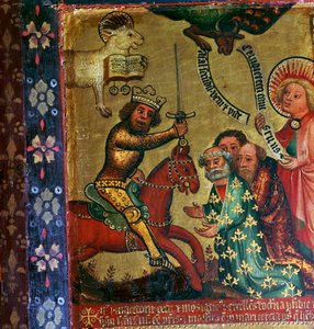 Gemälde, das das Martyrium von St. Peter und St. Paul zeigt