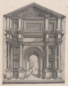 Speculum Romanae Magnificentiae: Bogen von Meister GA mit dem Krähenfuß, 16. Jahrhundert