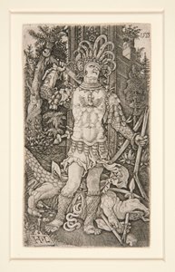 St. Georg tötet den Drachen von Master H. L.