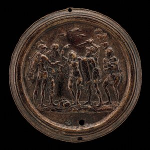 Das Opfer der Iphigenie, zweite Hälfte des 15. Jahrhunderts von Master IO.FF.