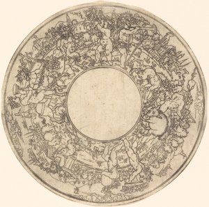 Bacchus auf einem Esel